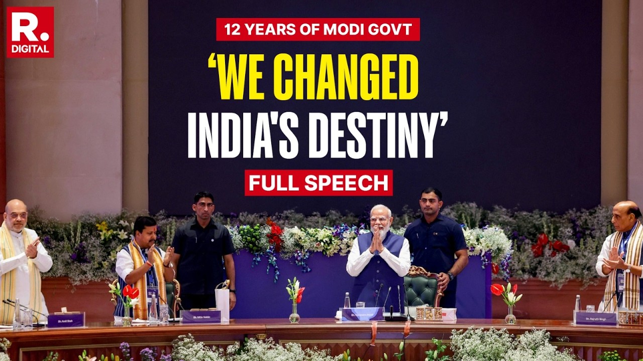 PM Modi Shares India&rsquo;s Incredible Growth From 2014 To 2026 | National Democratic Alliance Conclave