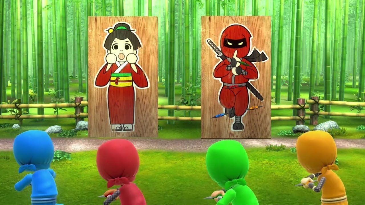 Wii Party U - All Free-For-All Minigames