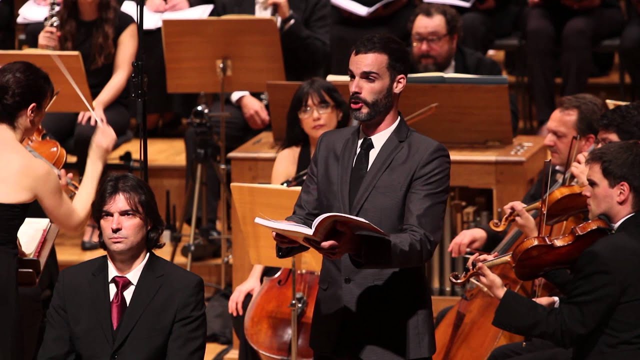 G. F. Handel, Messiah. Acompagnato y aria, For behold darkness shall cover the earth.