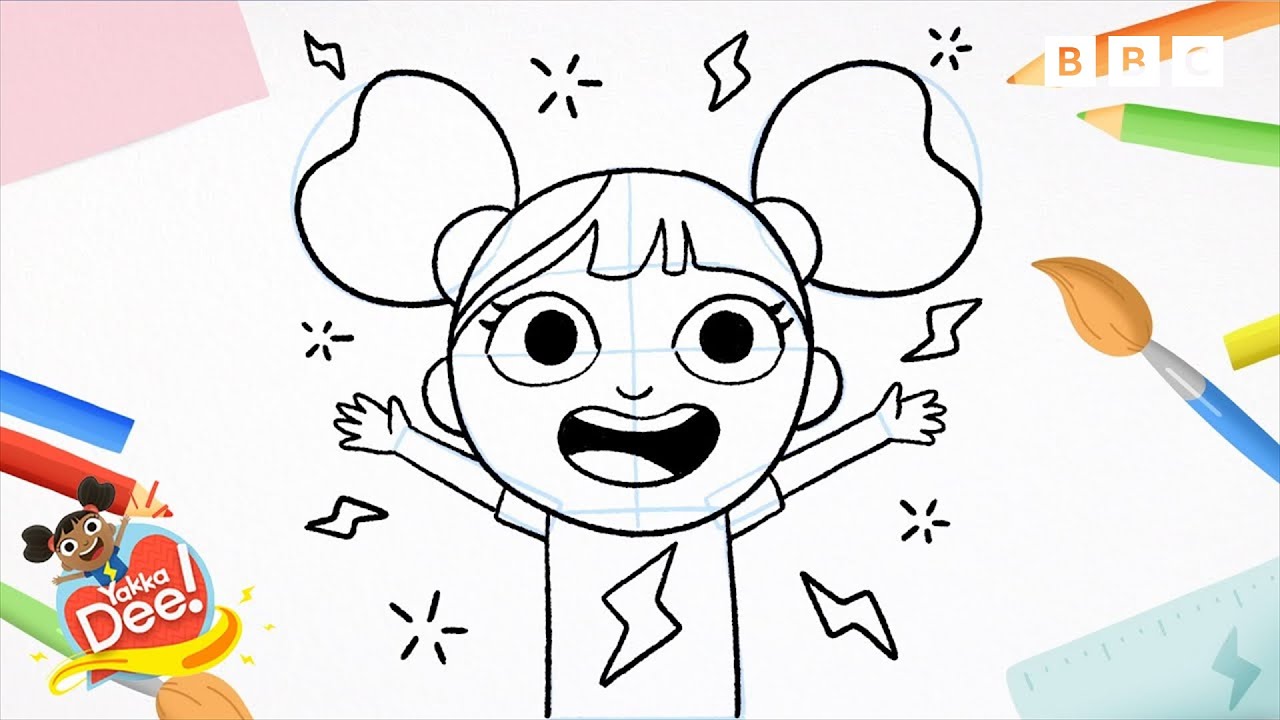 Let's Learn How To Draw Dee! ✏️| Yakka Dee!