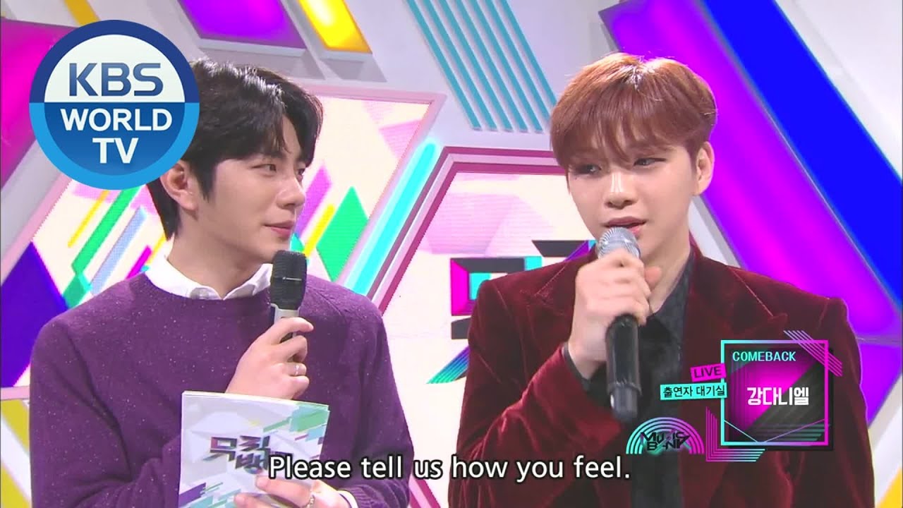 Interview with Kang Daniel (강다니엘) [Music Bank / ENG / 2019.11.29]