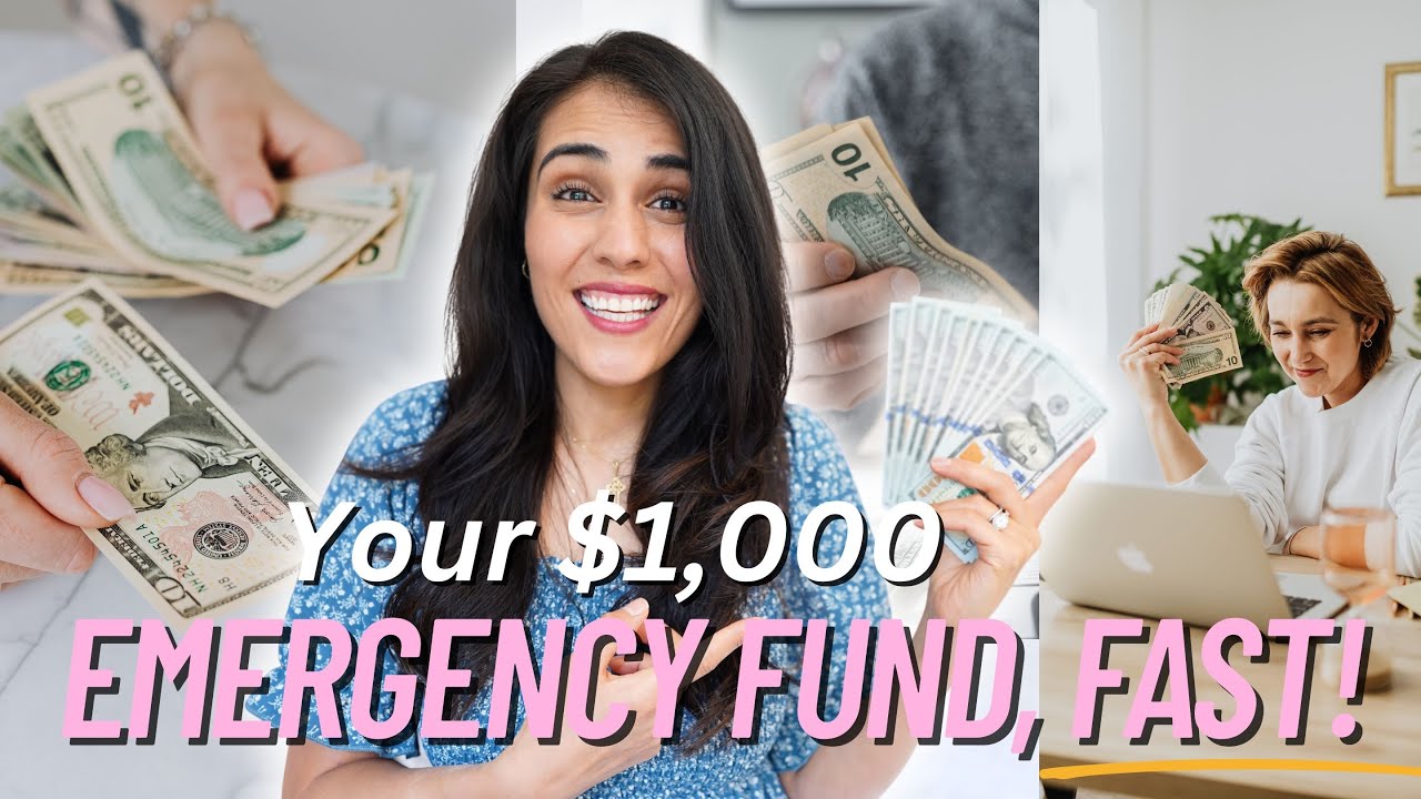 15 EASY Ways to Save Your $1,000 Emergency Fund FAST | minimalist money saving tips