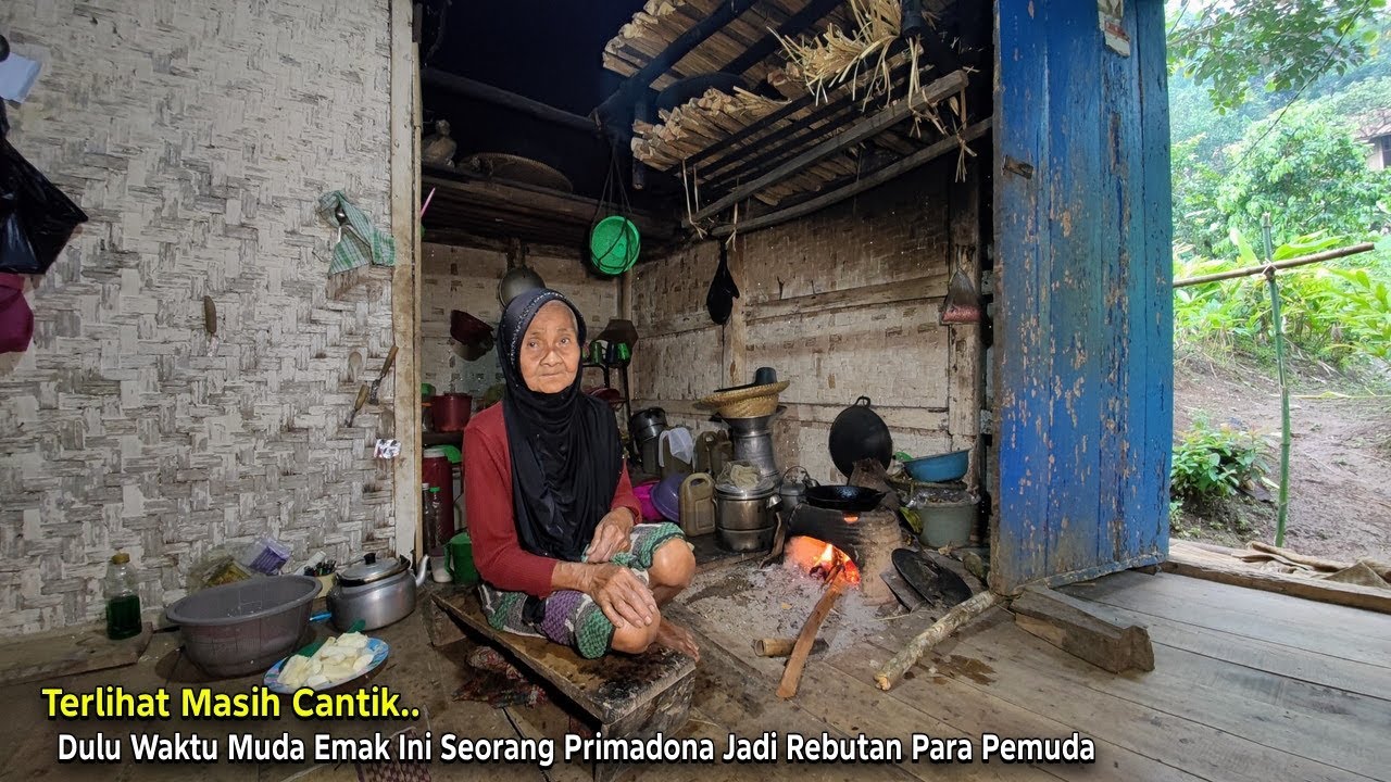 Dulu Primadona dan Jadi Rebutan, Kini Emak Cantik Ini Tinggal Sendiri di Pinggir Hutan