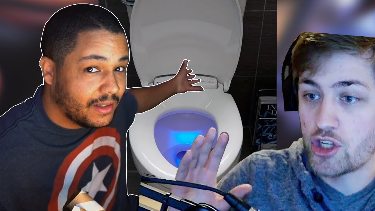 Greek Destroys Sodapoppins toilet