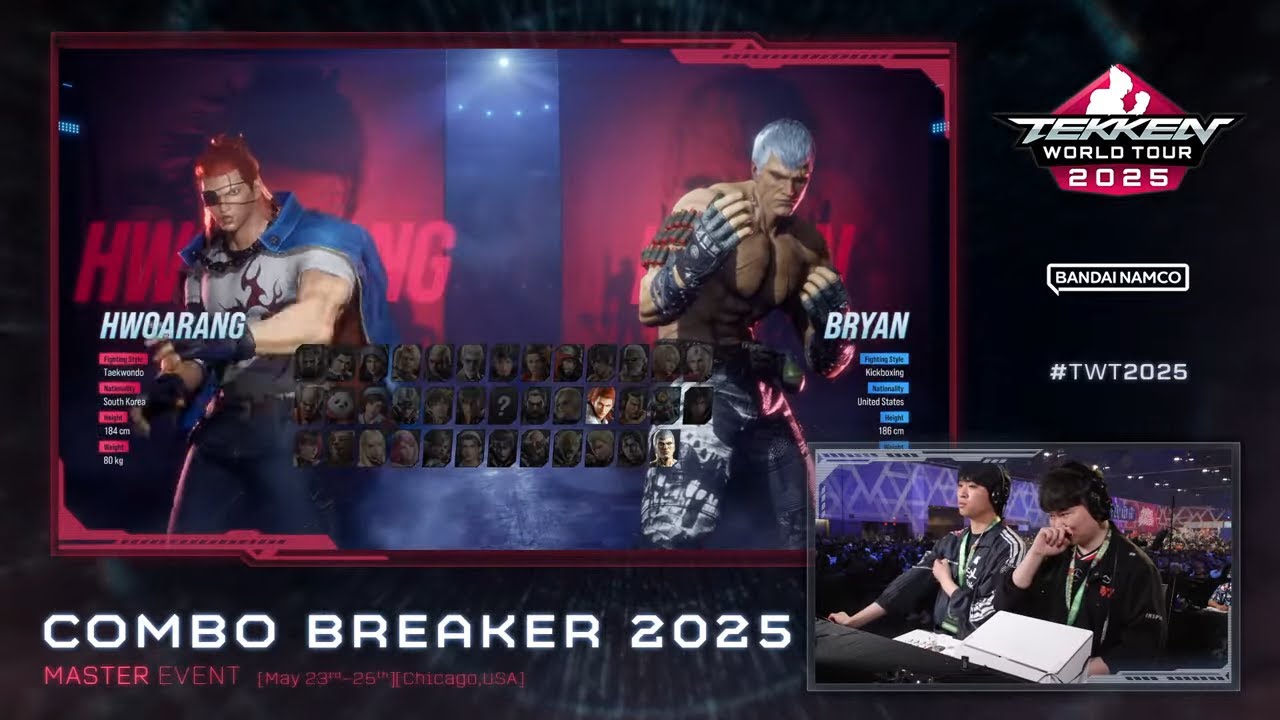 Edge (Hwoarang) против Lowhigh (Bryan) TWT 2025 COMBO BREAKER 2025 Top 8 - Раунд лузеров 1