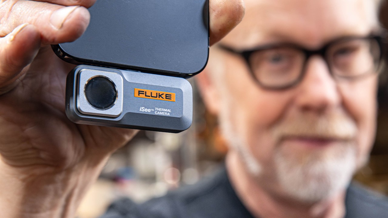 What This Thermal Camera Reveals About Adam Savage's Workshop!