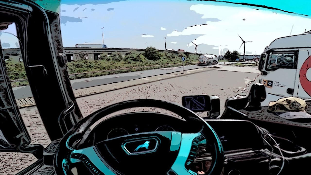 Truck driver MAN TGX| Rotterdam Netherlands 🇳🇱#truck #driving