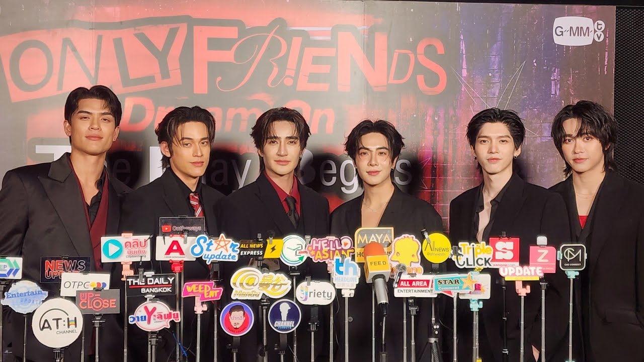 [Live📍] สัมภาษณ์ นักแสดงจาก Only Friends Dream On The Play Begins