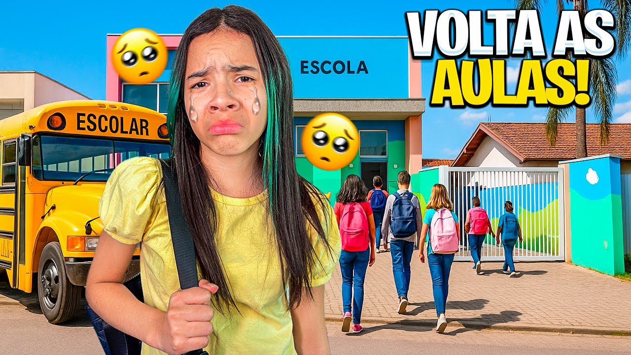 ROTINA DO MEU 1° DIA DE AULA *Tudo aconteceu nesse dia
