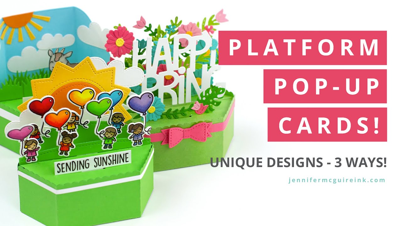 Platform Pop-Up Cards --- A New Favorite!