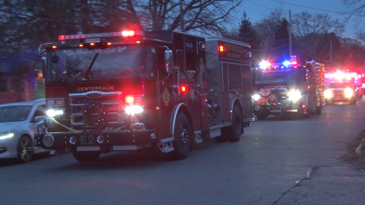 Centereach, New York Fire Department Christmas Parade 12/13/25