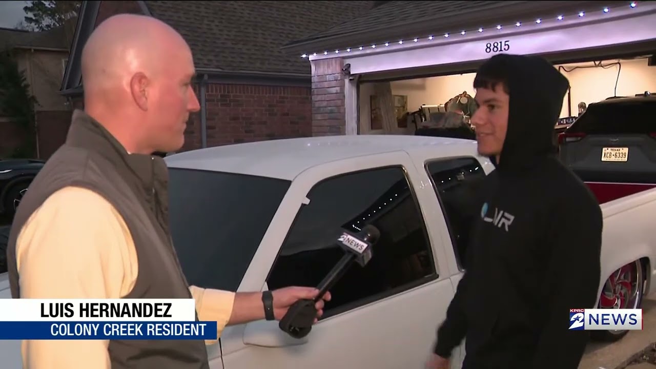 Spring, TX Residents Rebuilding, Cleaning Up After Tornado