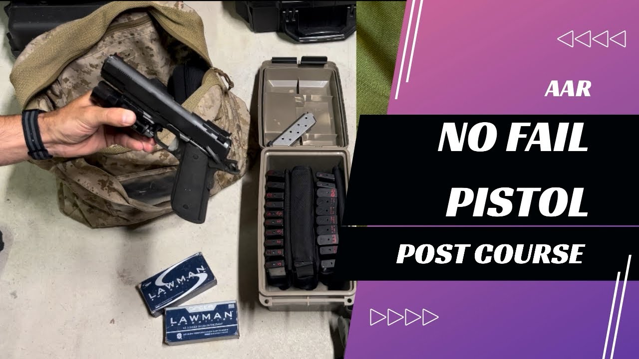 Presscheck Consulting: No Fail Pistol Kit AAR