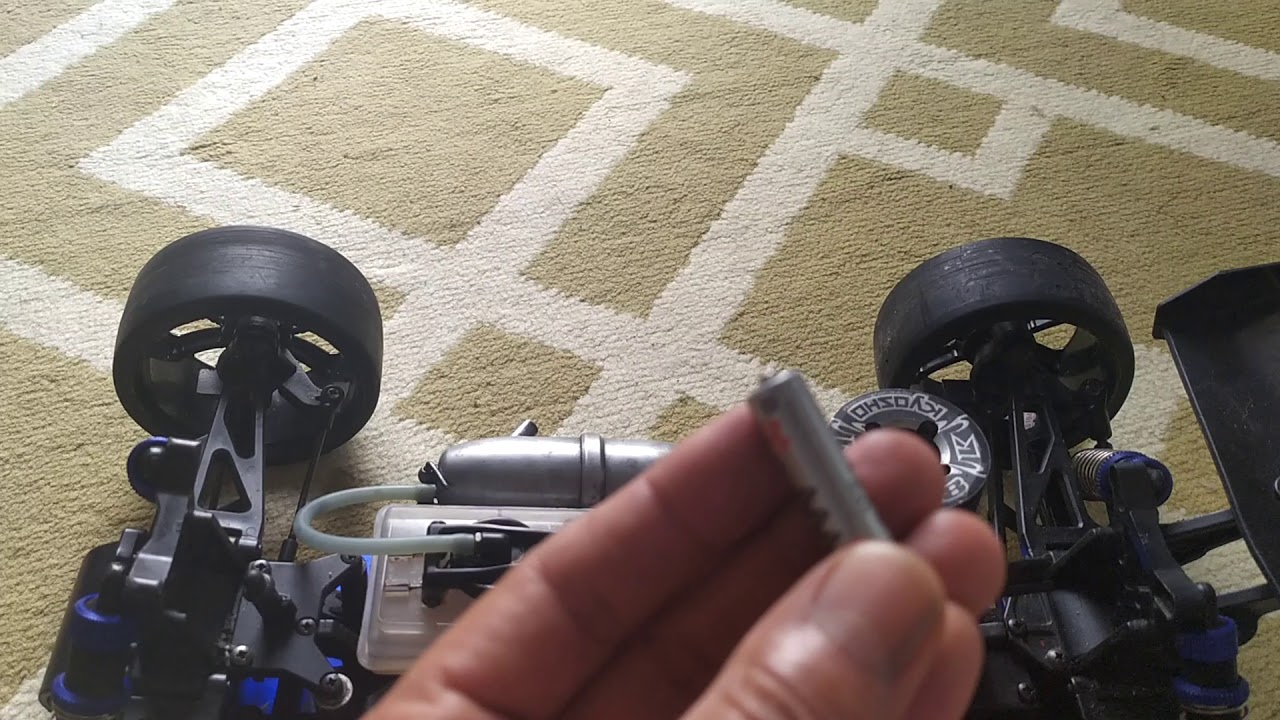 Ligando rc nitro sem aquecedor