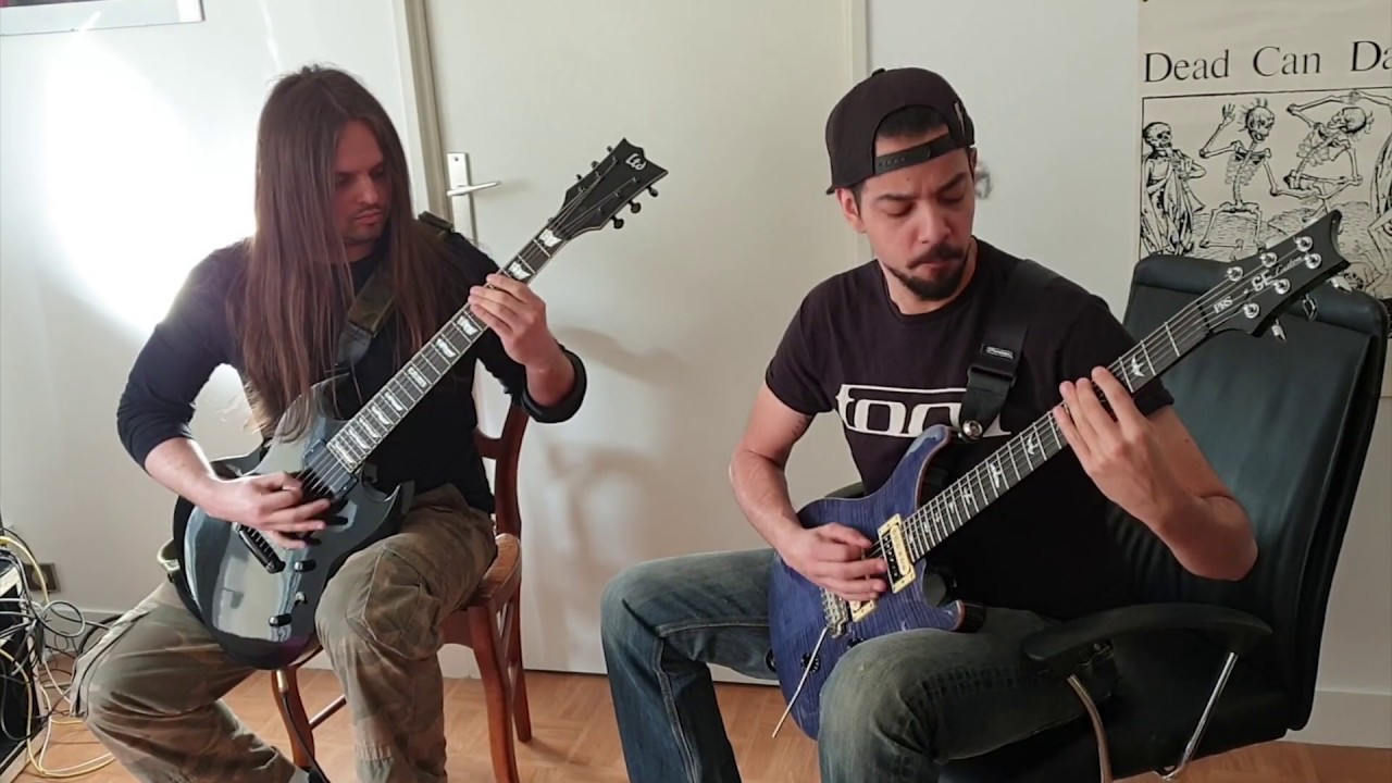 Chimaira - Nothing Remains Guitar cover (rythm & lead parts)