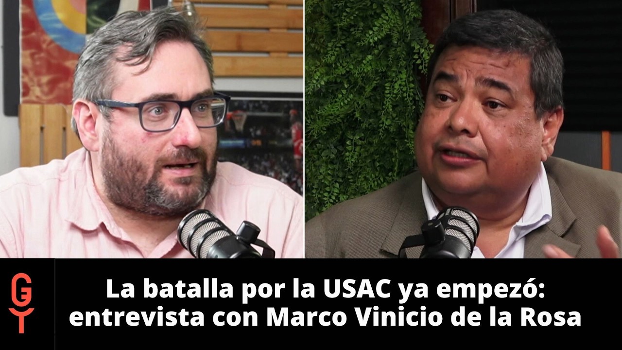 La batalla por la USAC ya empezó: entrevista con Marco Vinicio de la Rosa
