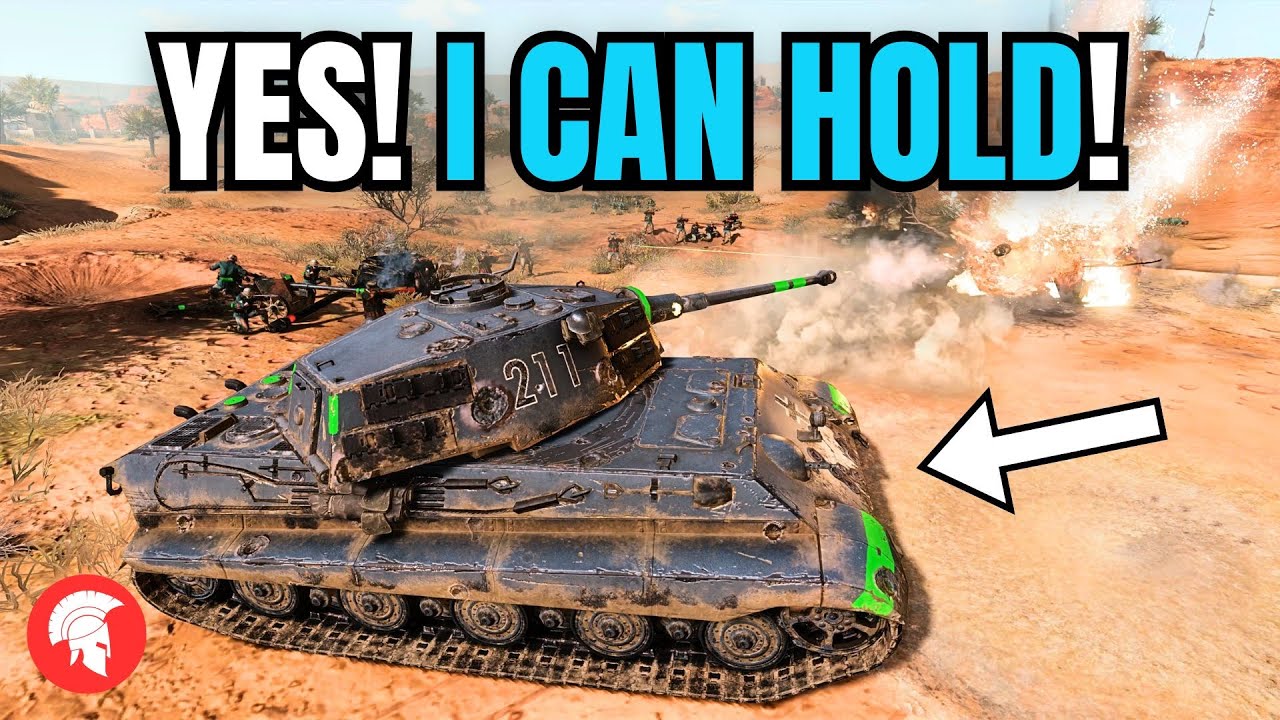 KÖNIGSTIGER CAN HOLD!!!!!!!!!!! - Company of Heroes 3 - Wehrmacht Gameplay - 4vs4 Multiplayer - COH3