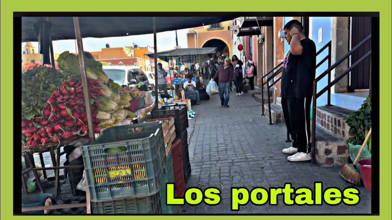 ENTRANDO A LOS PORTALES Y MERCADO DE YURIRIA  GUANAJUATO #yuriria #guanajuato  🇲🇽
