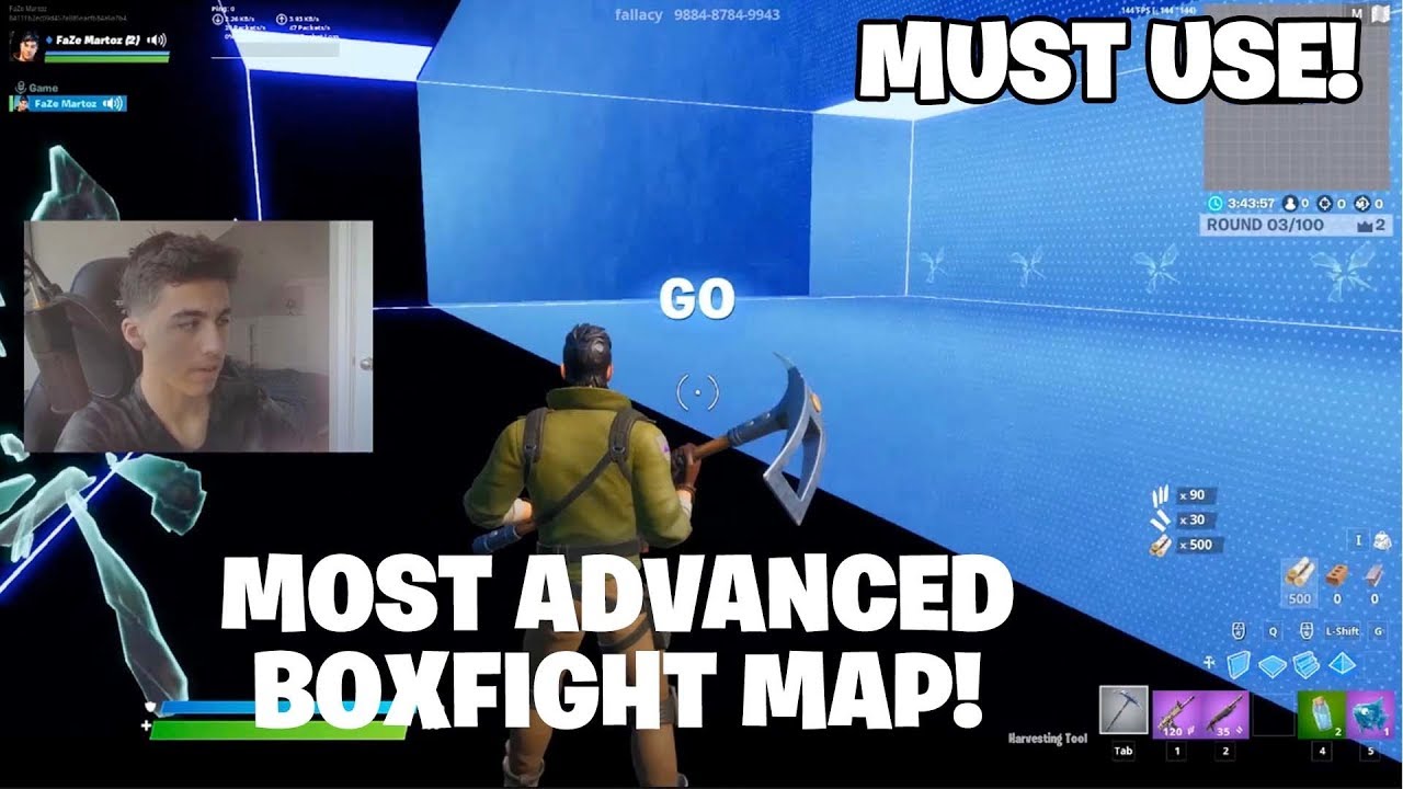 the most *ADVANCED* boxfight map (new best map) *NO GLITCHES*