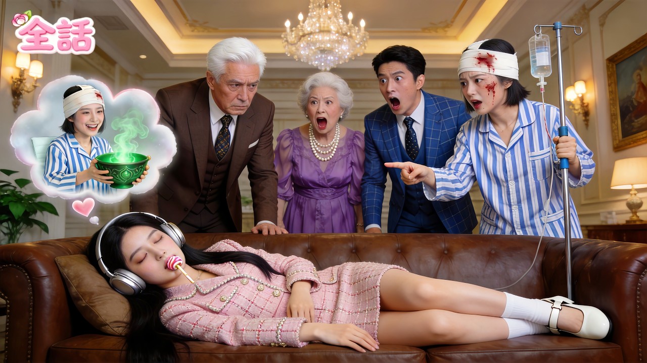 【日本語吹き替え版】転生したら、私を嫌っていた家族に心の声がバレる!?養女の企みを暴いた瞬間、まさかの溺愛に大逆転！#短編ドラマ #中国ドラマ #逆襲 #drama #逆襲