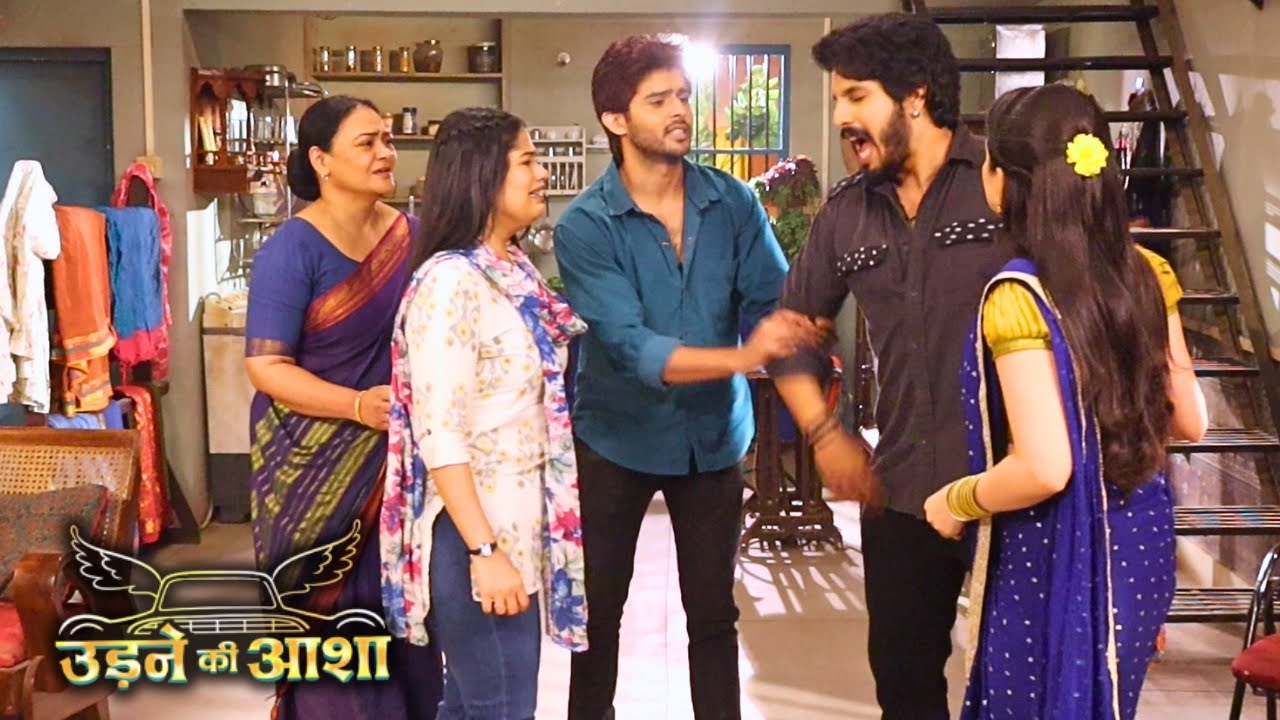 Udne Ki Aasha | Sachin गुस्से से Dilip को धक्का देकर निकला Sailee के घर से | On Location