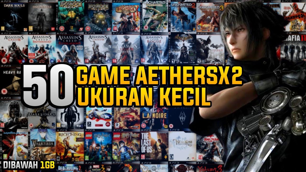 50 GAME AETHERSX2 UKURAN KECIL YANG WAJIB KALIAN MAINKAN | GAME PS2 EKSKLUSIF 2024
