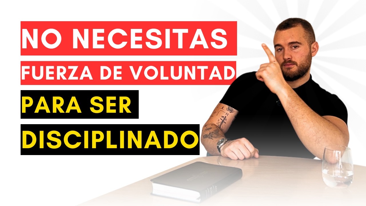 MIS 3 CLAVES PARA SER DISCIPLINADO (sin motivación)