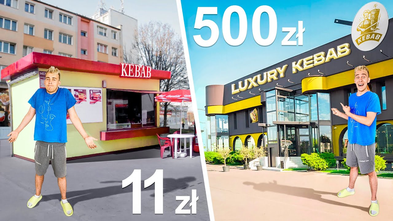 KEBAB ZA 11 ZŁ vs KEBAB ZA 500 ZŁ