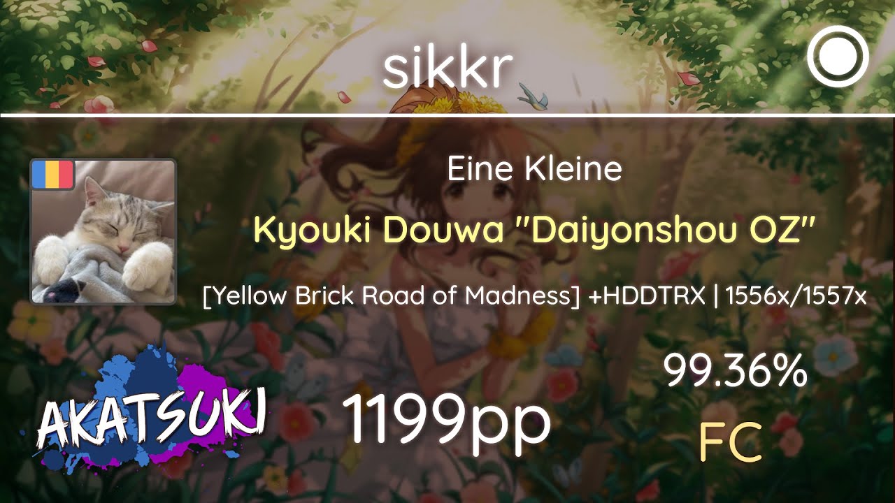 Akatsuki!rx | sikkr | Eine Kleine - Kyouki Douwa [Yellow Brick Road] +HDDTRX 99.36% 1199pp #1