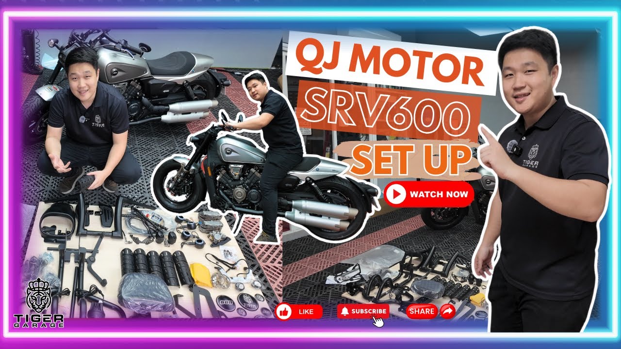 SRV600 FIRST CUSTOM BIKE unang set up sa Philippines