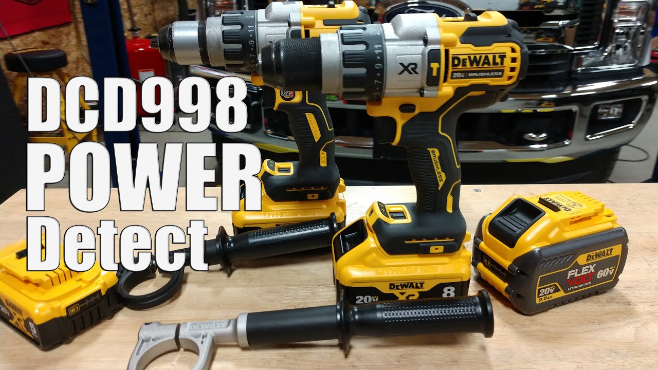 DEWALT DCD998 Power Detect 1/2