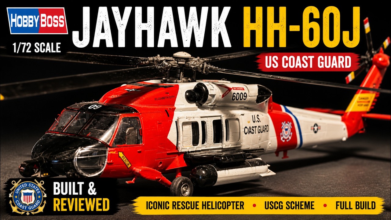 HobyBoss JayHawk HH-60J  1/72 | USCG
