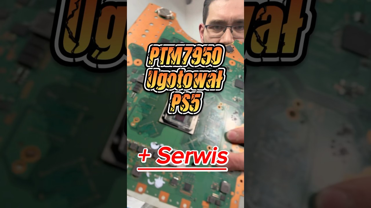 PTM7950 Ugotował PS5 🔥 🤦 #ps5 #sony #ptm #ptm7950 #jak