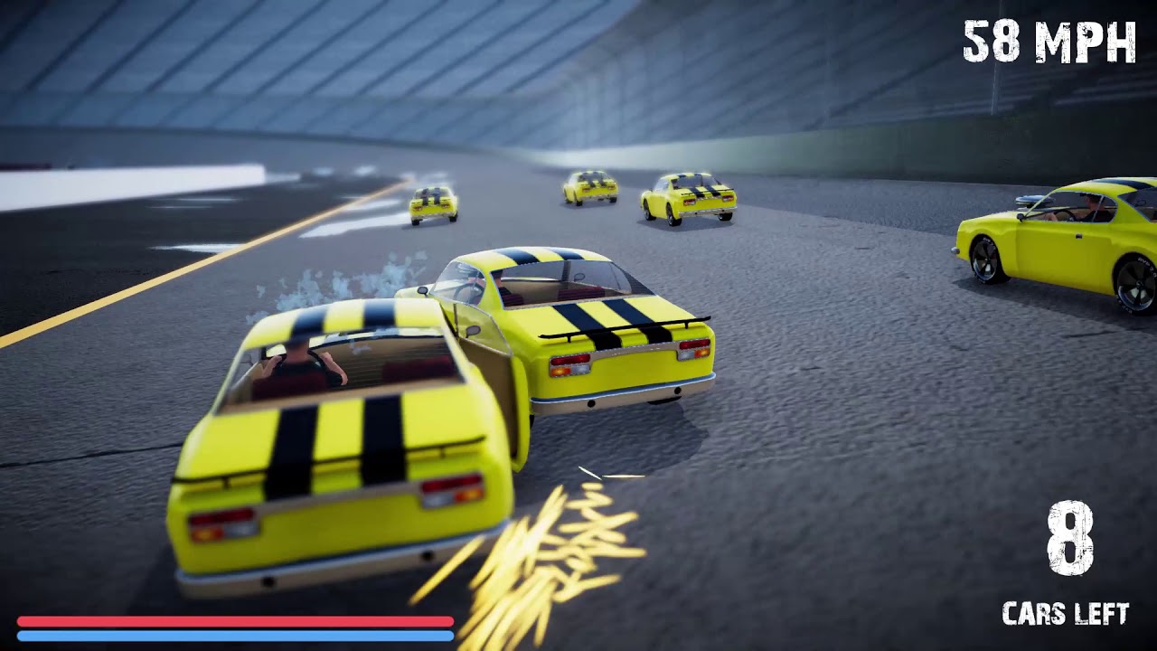 Last Car Standing - Demolition Derby Where The Slightest Tap Can Cause a Pile-Up!