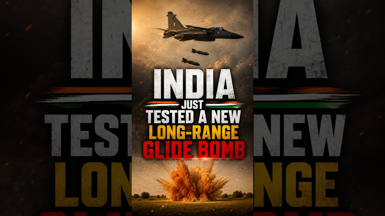 India Just Tested A New Long-Range Glide Bomb