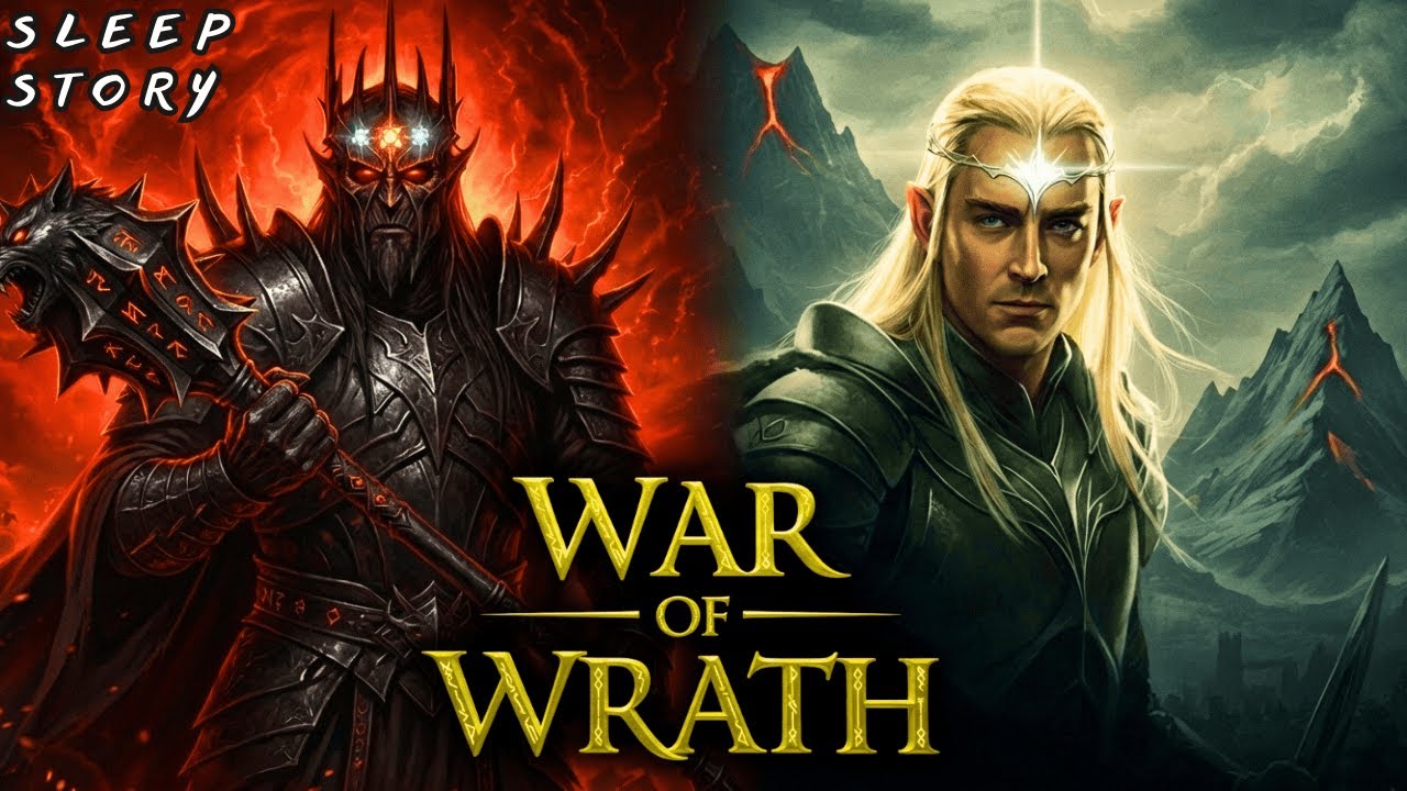 The War of Wrath: Fall of Morgoth & End of the First Age | 1 Hour LOTR Theory to Sleep