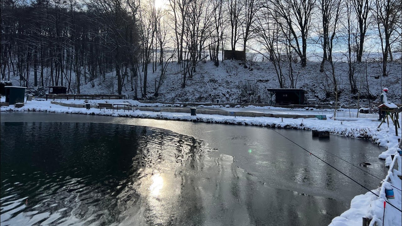 Forellen  Angeln im Winter   einfach genial👍😎