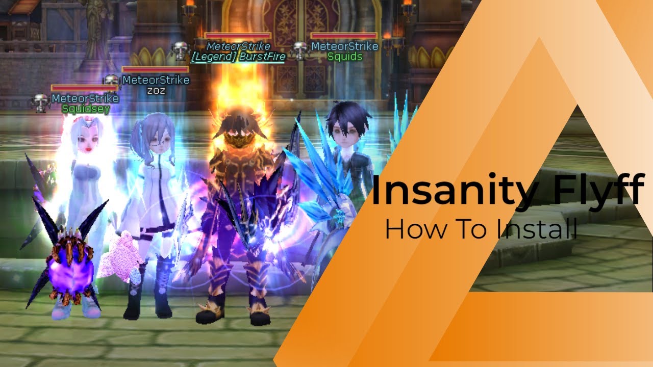 How To Install Insanity Flyff & First Characters