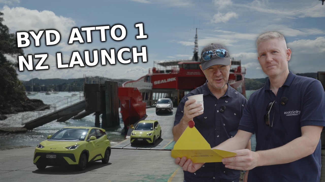 BYD Atto 1 Waiheke Island Challenge with Rog from The Rock | Absolute Chaos
