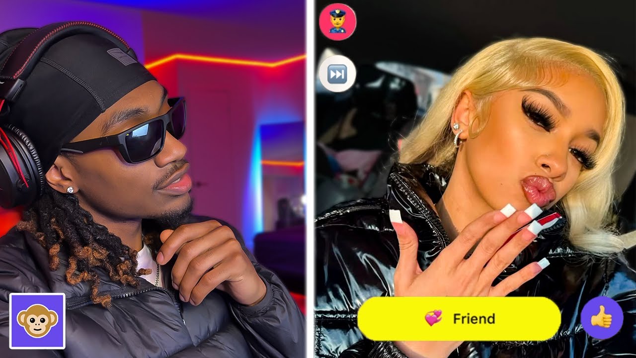 RIZZING UP BADDIES AFTER DARK 😍 (MONKEY APP)
