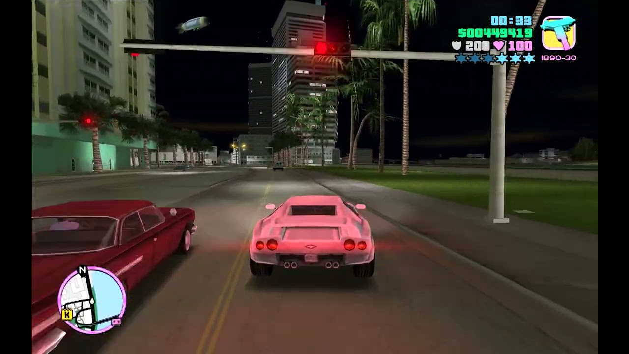 GTA Vice City RPG Cop Rampage + Six Stars Escape