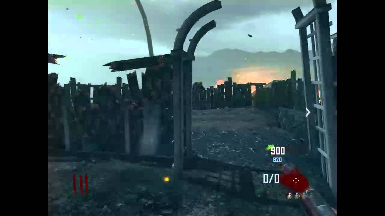 Black Ops 2 Zombies Fail! Zombie goes Out of Map