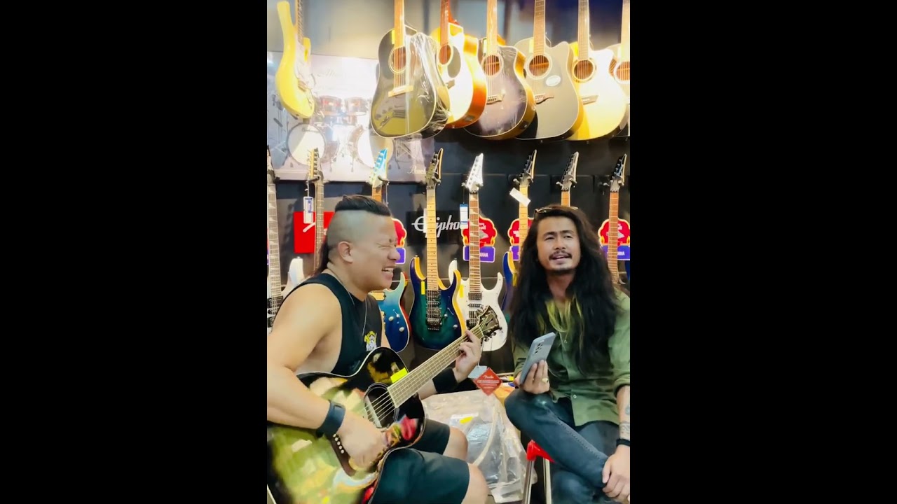 Love is on the way 💝 Impromptu jam for a peaceful Manipur |