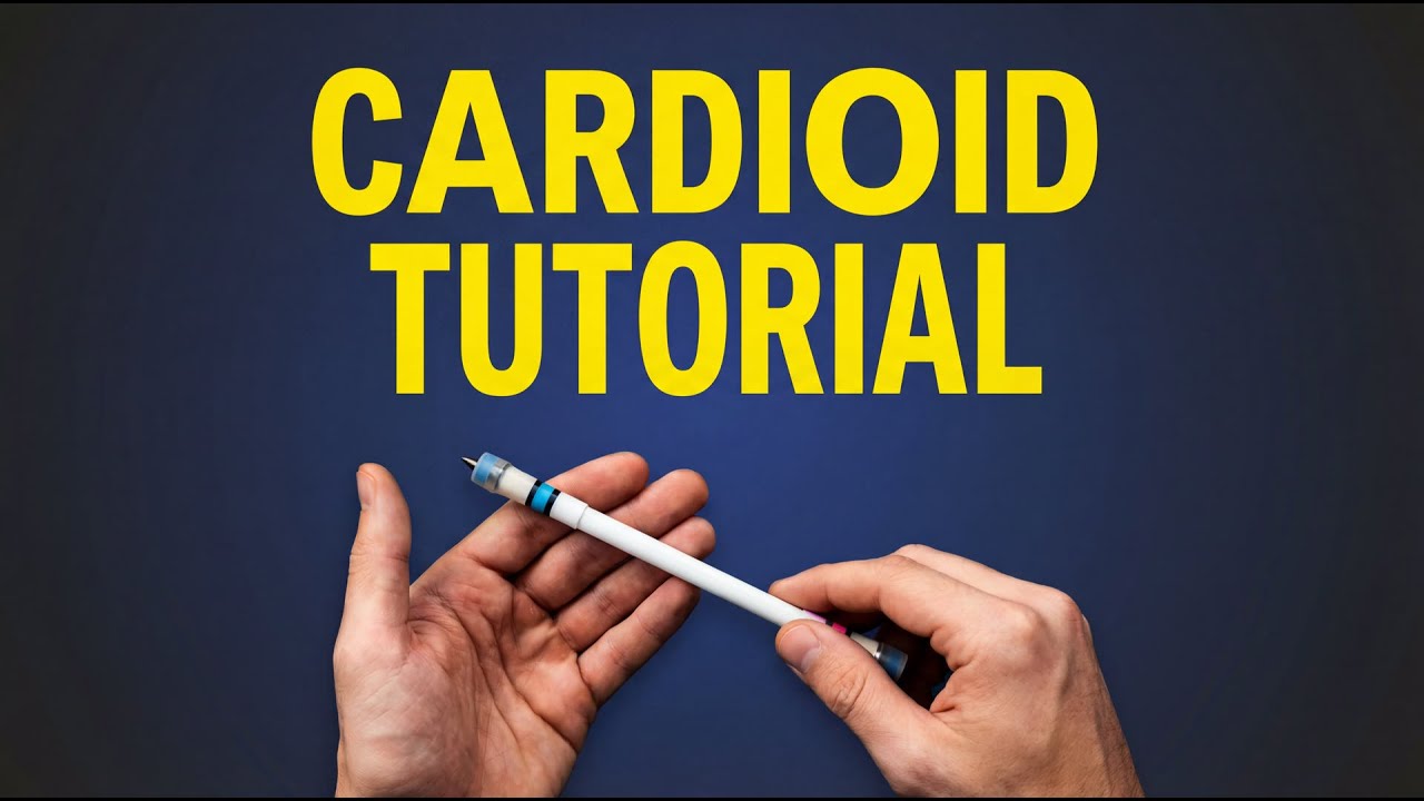 How to do the Cardioid pen trick