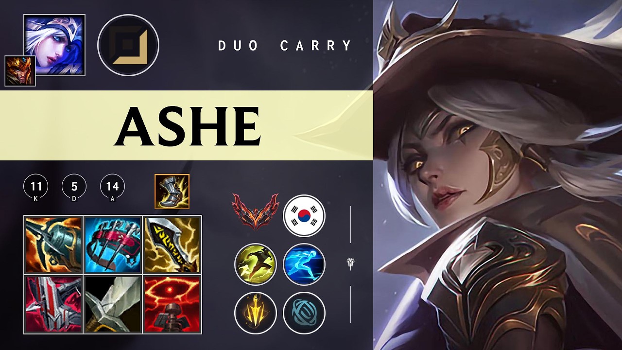 Ashe ADC vs Kai'Sa - KR Grandmaster Patch 26.05