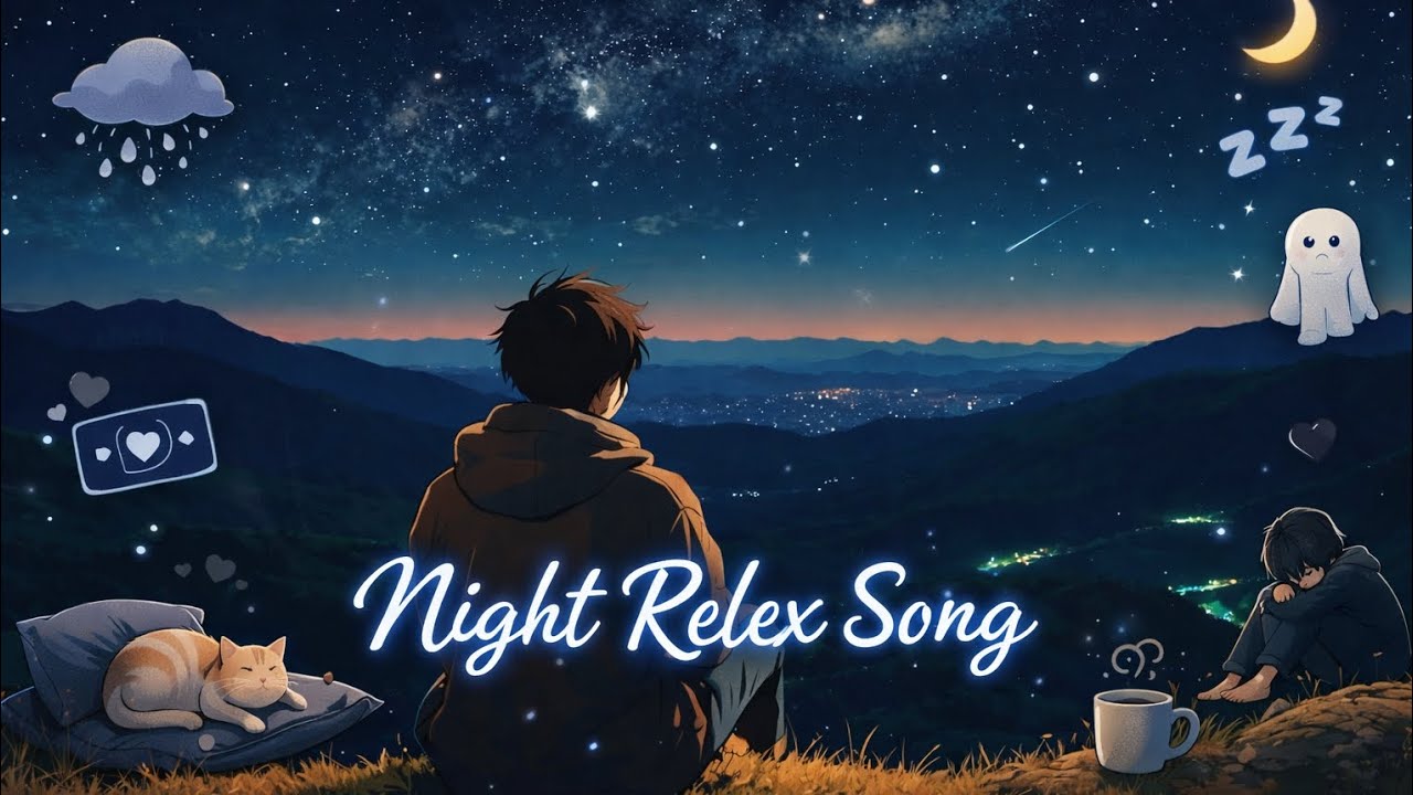 “Midnight Lofi 🌙 | Calm Beats for Night, Study & Sleep”