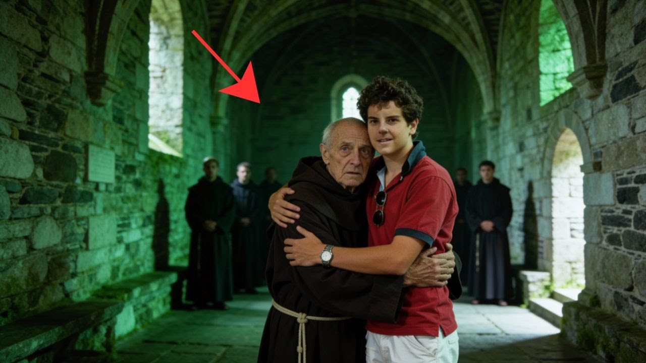 En Irlanda, Carlo abrazó al monje señalado… 3 días después, el monasterio quedó en silencio