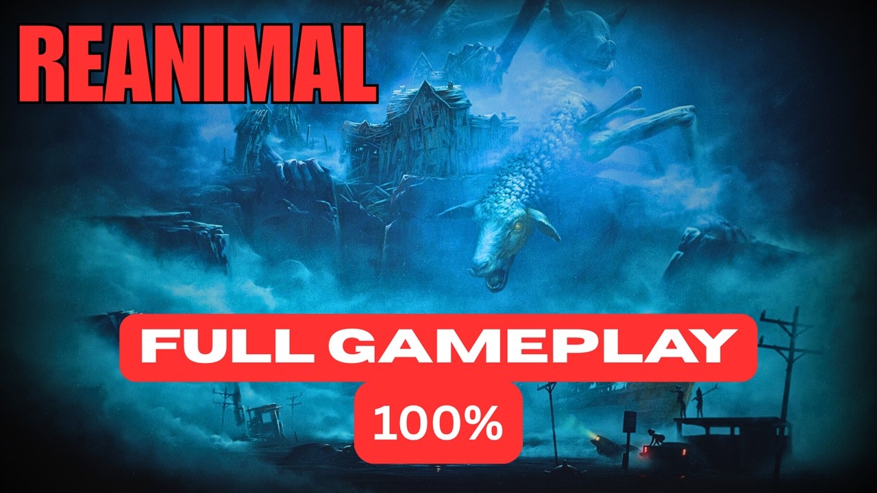 REANIMAL – Full Game Walkthrough (No Commentary) | This Game Is Wild!  #reanimal