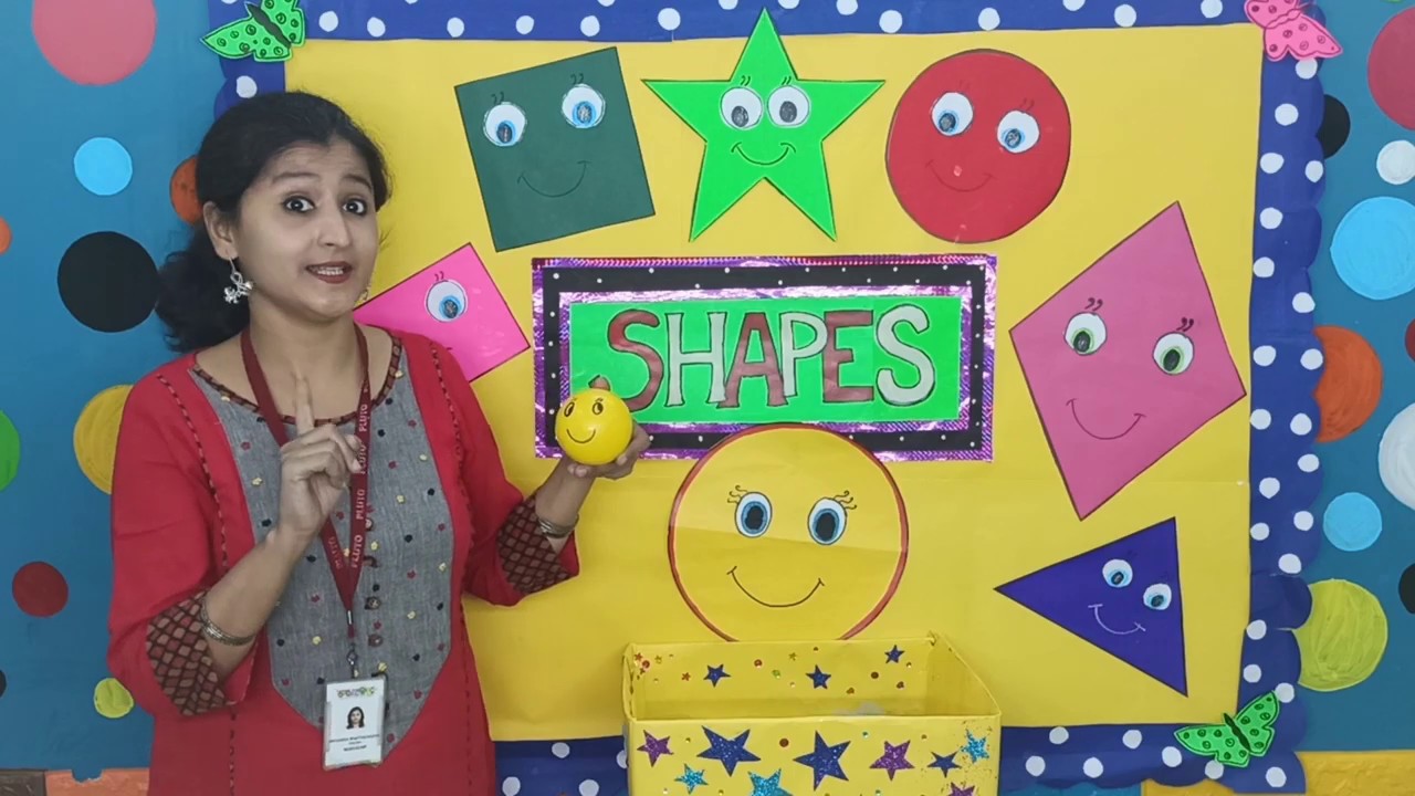 Let Us Learn about Shapes - CIRCLE !!!