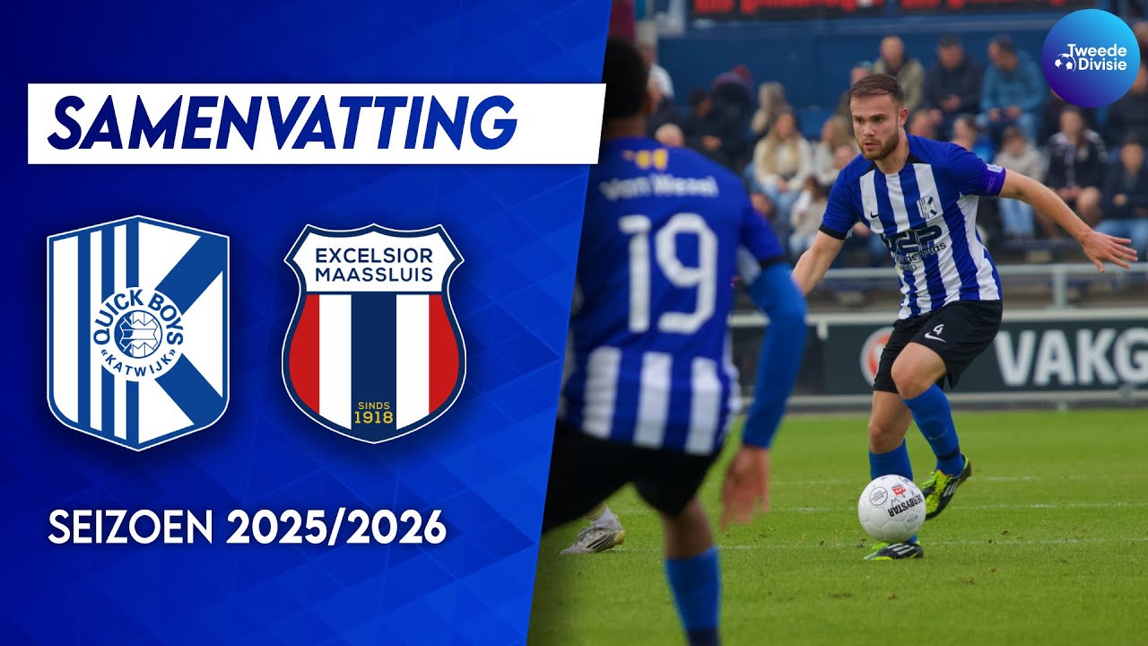 Samenvatting Quick Boys - Excelsior Maassluis | Tweede Divisie 25/26